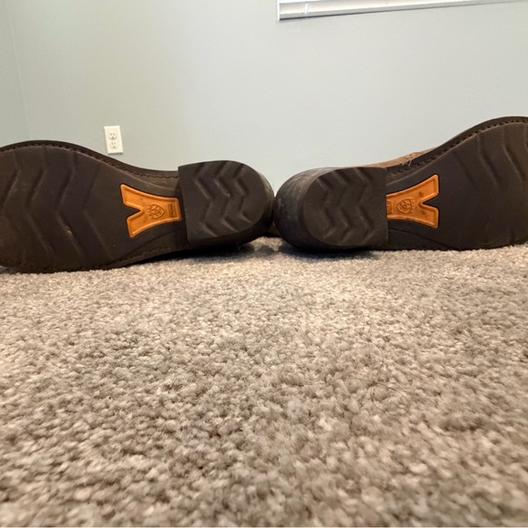 Ariat Mens (or Womens) Tan/Brown Western Cowboy Boots Size US 8EE Style 10002230 - Picture 10 of 16